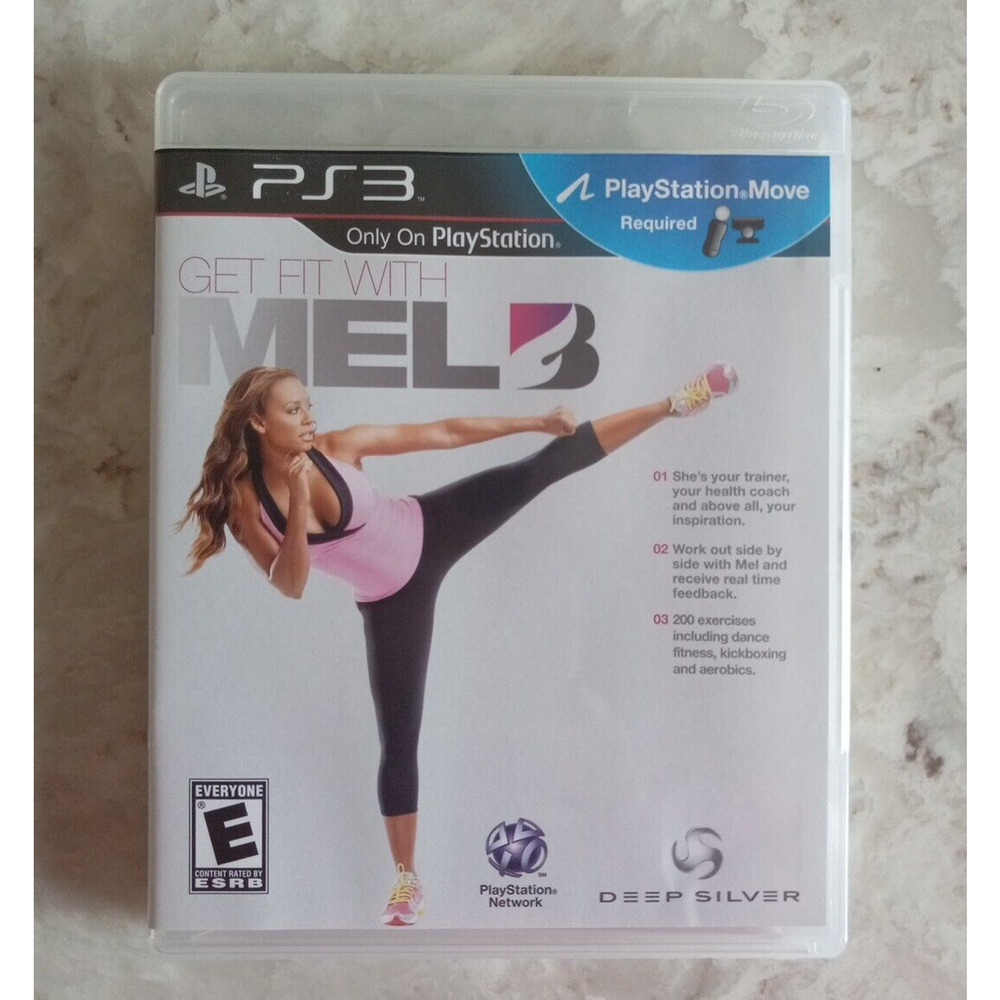 Get Fit With Mel B PS3 Game Complete With Manual in Case **PS move is required**